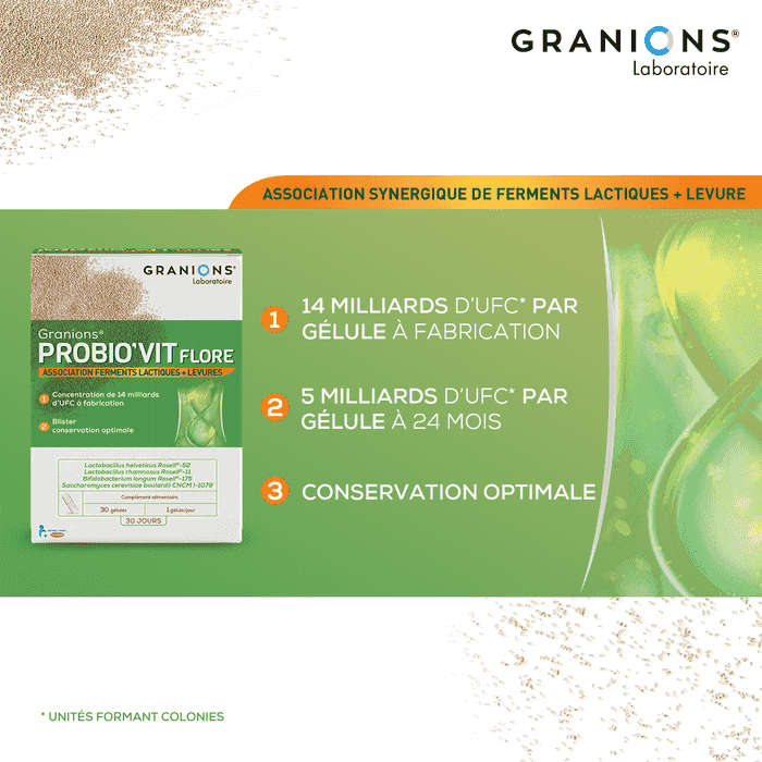 GRANIONS Probio'vit Flora 30 días