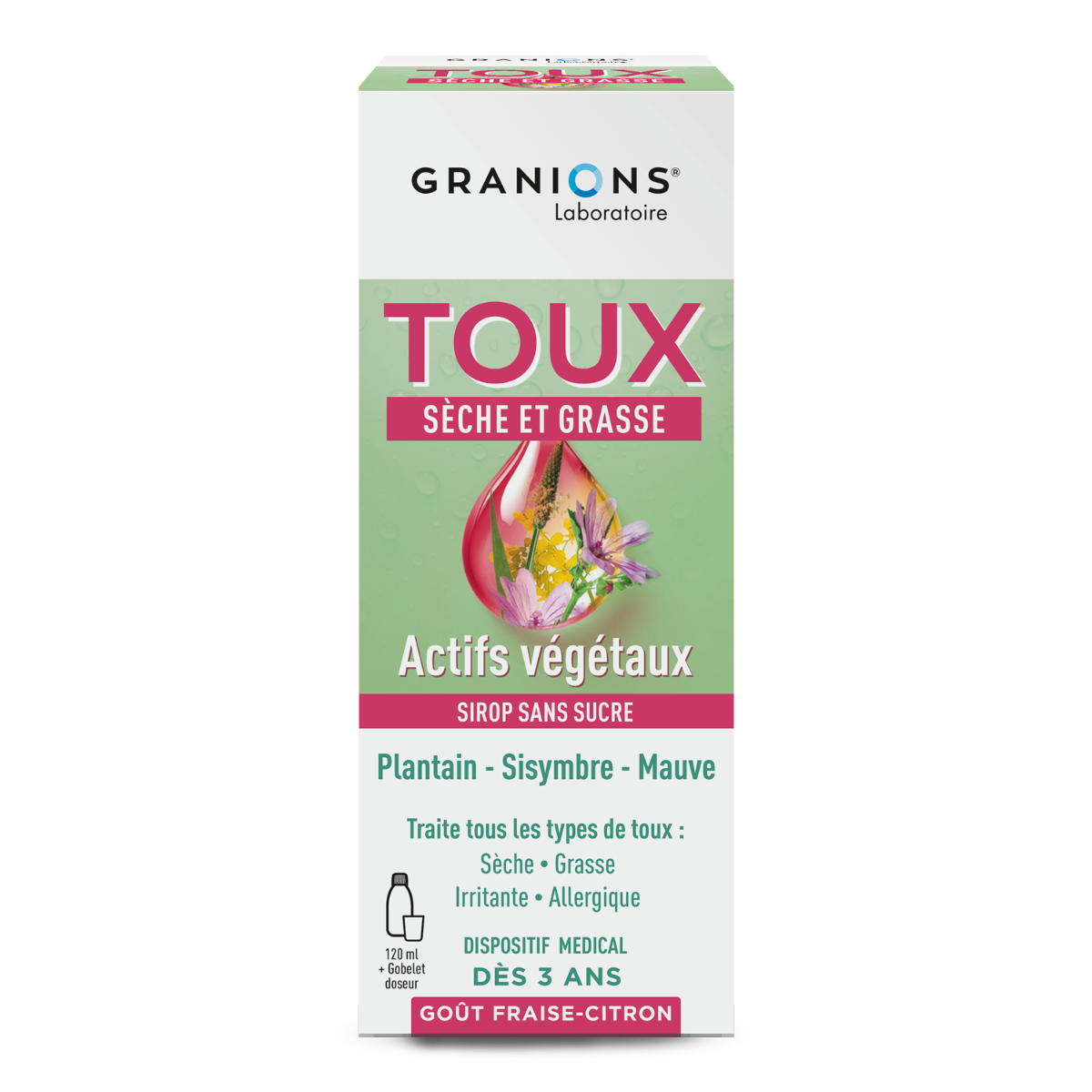 Sirop toux seche et grasse Granions