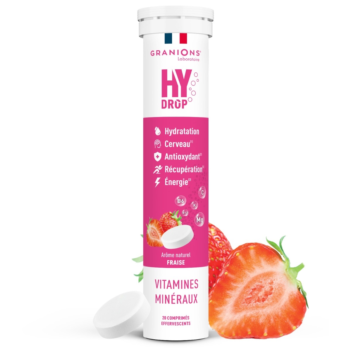 Granions Hydrop saveur fraise