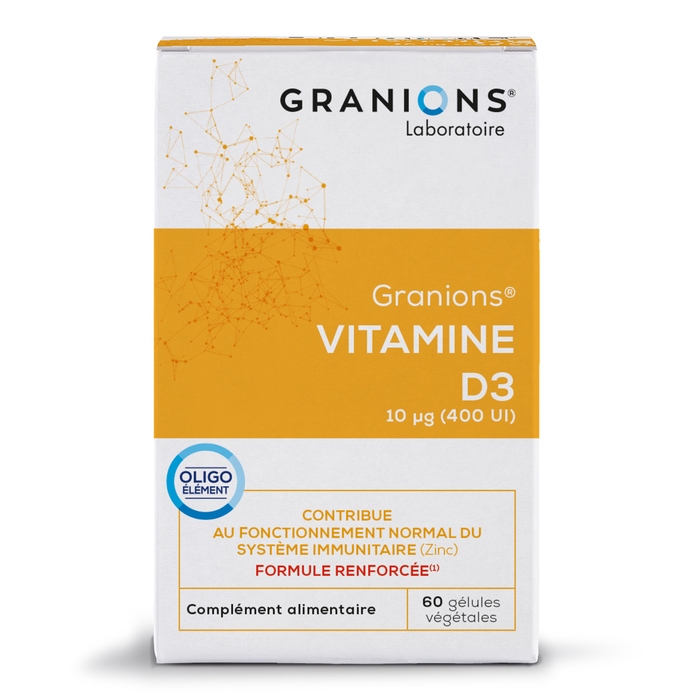 Granions Vitamine D3 
Originale végétale