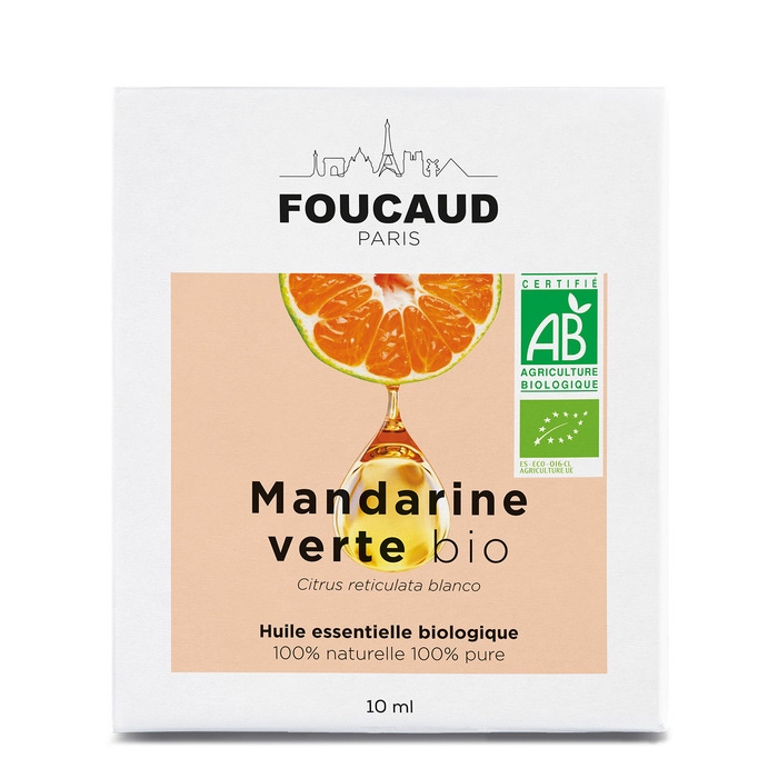 Foucaud - Huile essentielle - mandarine verte (Citrus reticulata blanco) - BIo