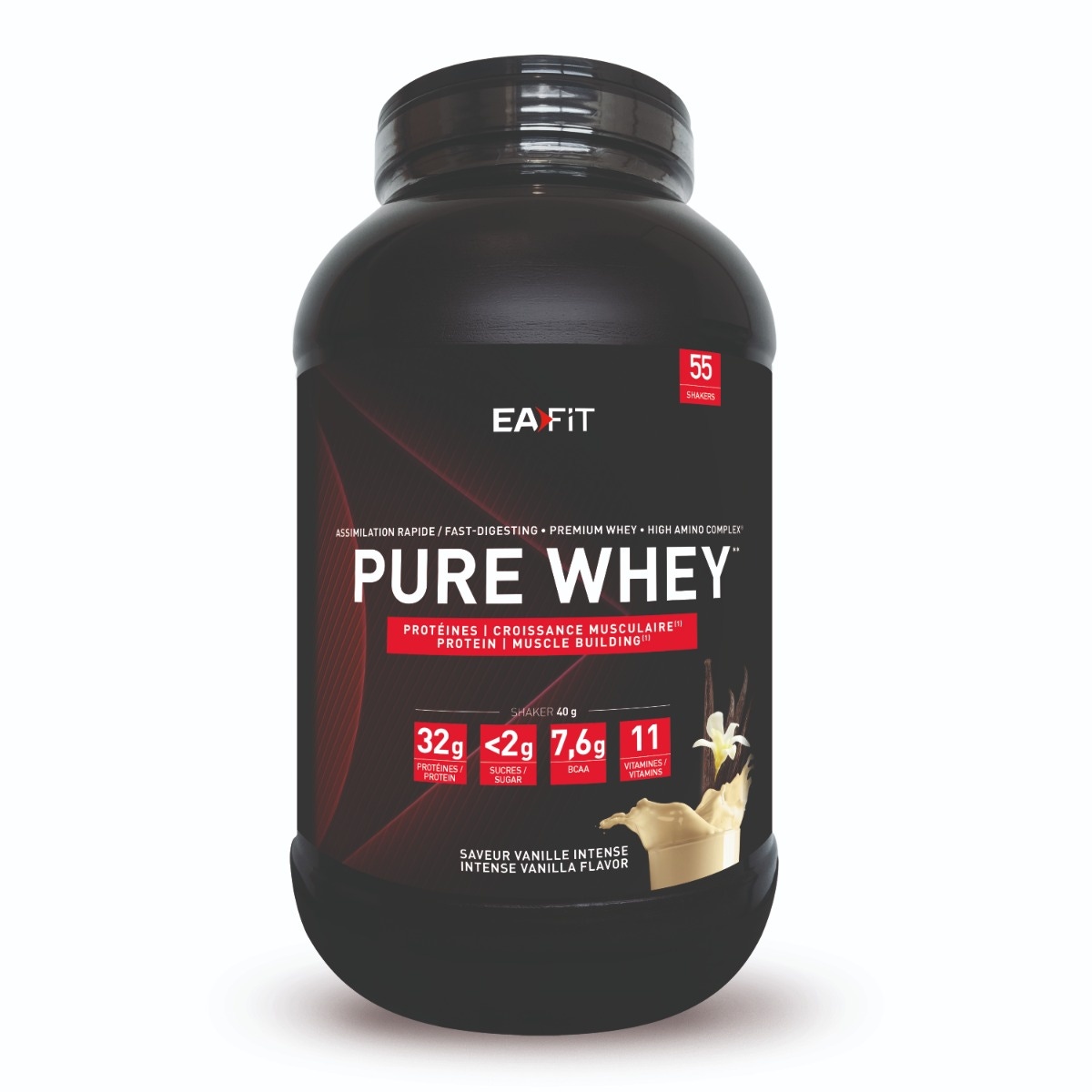 EAFIT Pure Whey Vainilla Intensa 2,2 kg