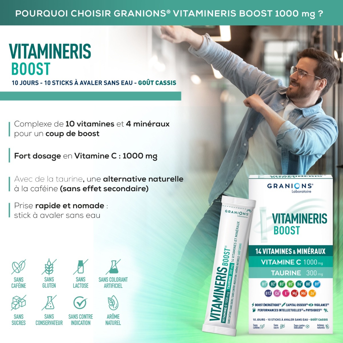 Granions - Vitamineris Boost