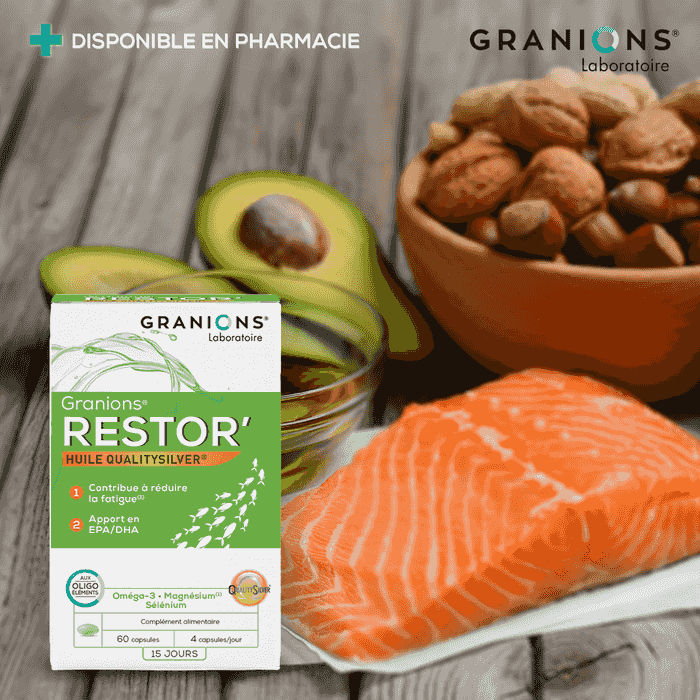 Granions Restor - Magnesium - Omega 3 