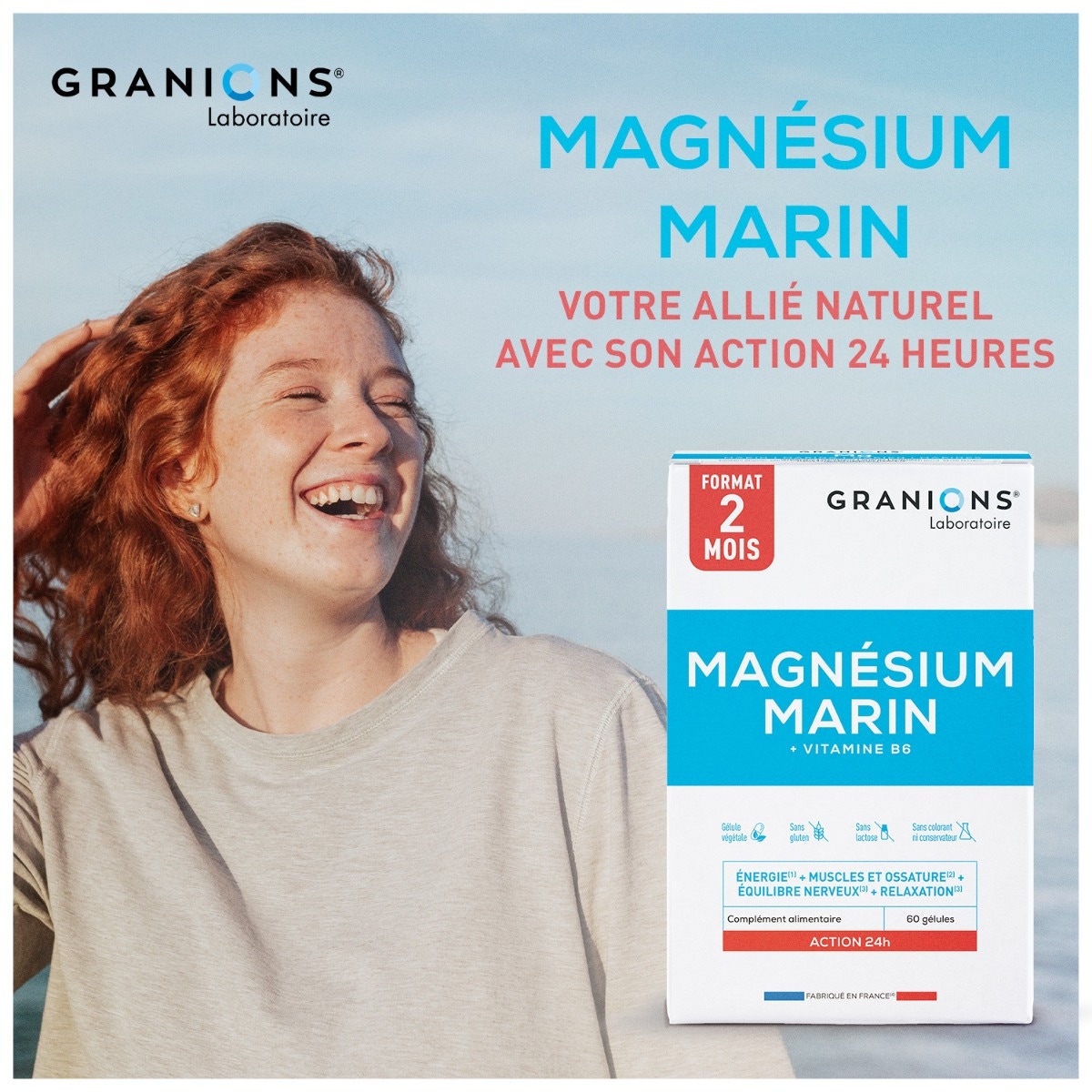 Magnésium gélule - 200 mg