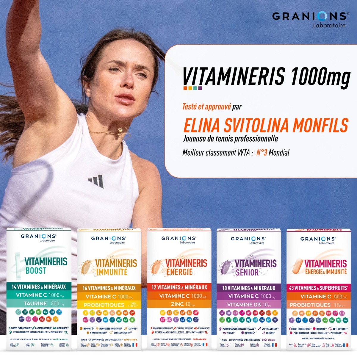 Granions - Vitamineris Boost