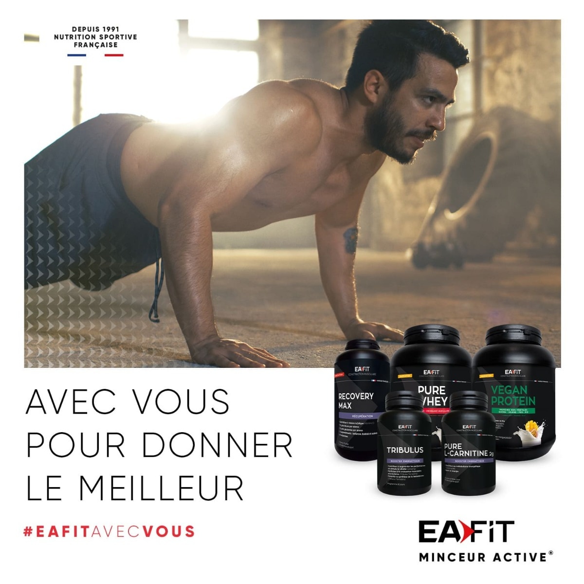 EAFIT Pure Whey Vanille Intense 2.2 kg -  1991