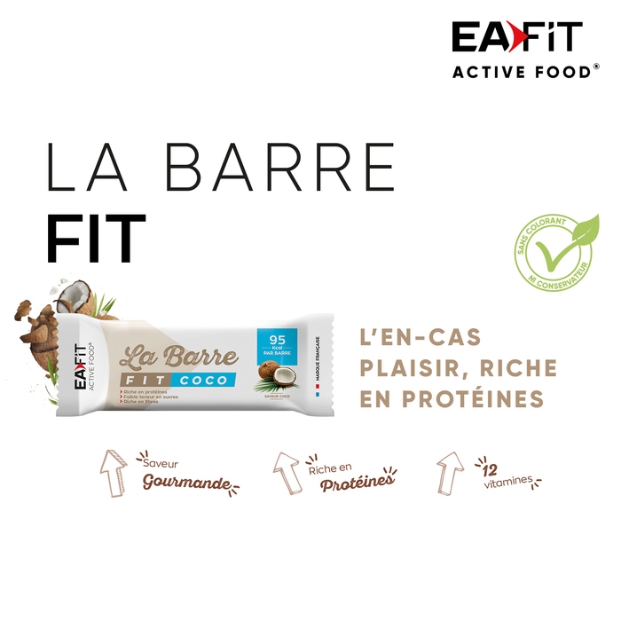 EAFIT La Barre Fit x 32  Noix de Coco