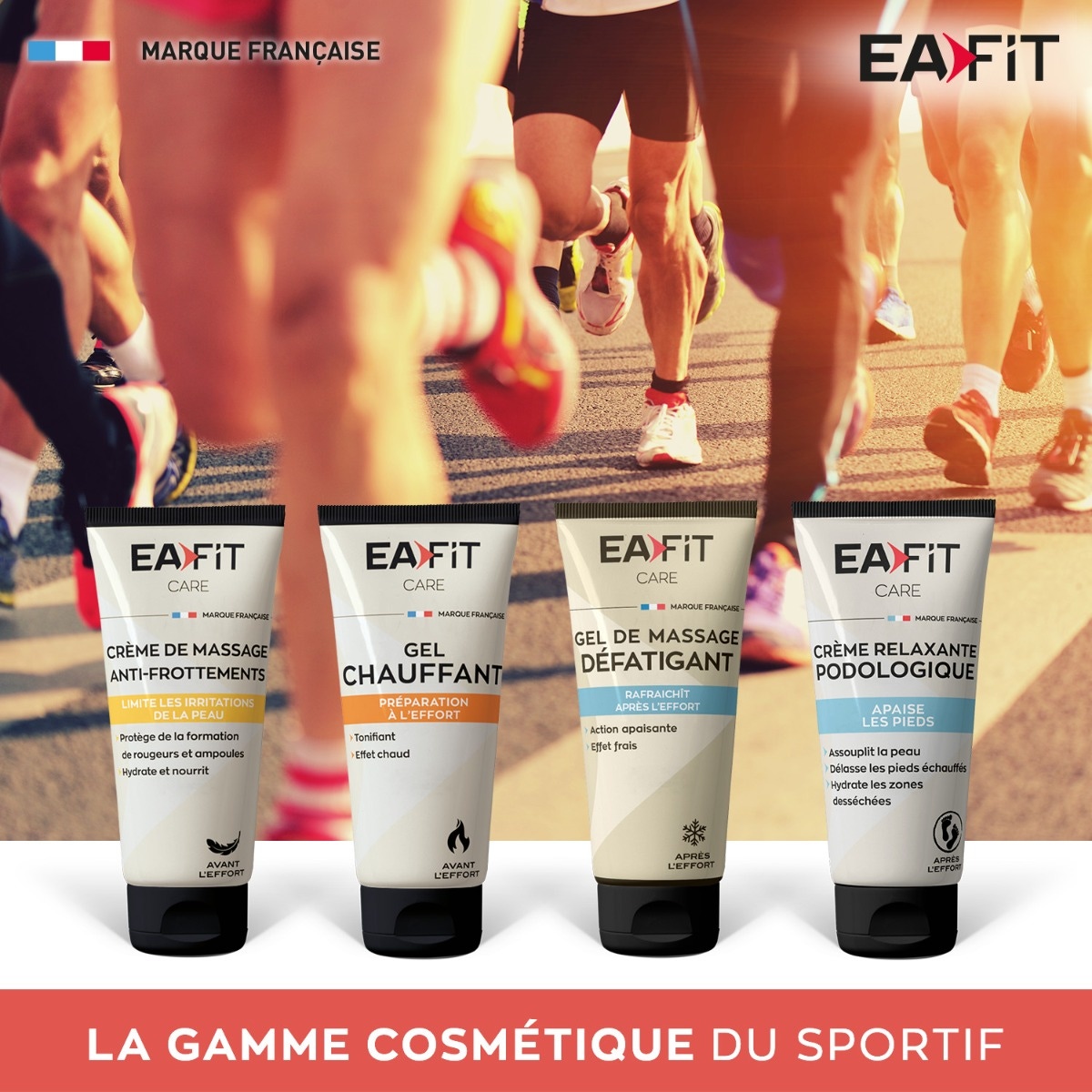 EAFIT Gel De Masaje Caliente 75 ml
