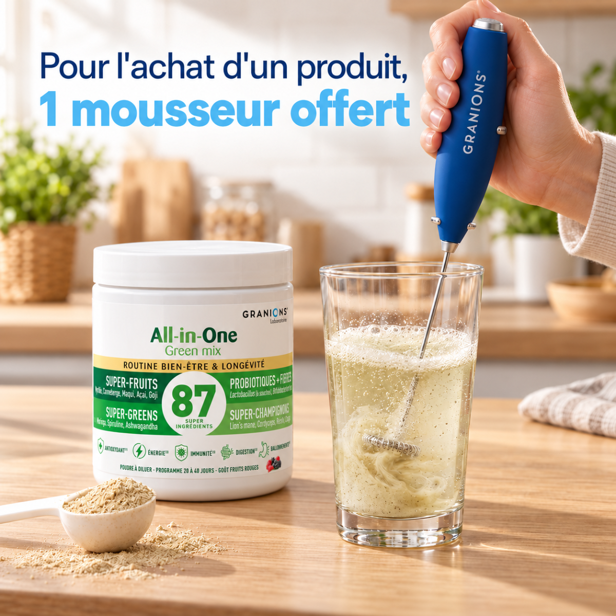 All-in-One Green Mix Bien-être & Longévité