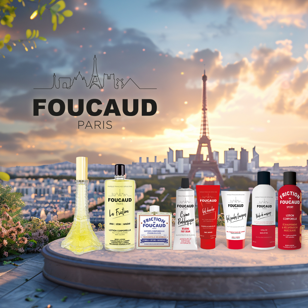 FOUCAUD Friction de Foucaud Sport 200 ml
