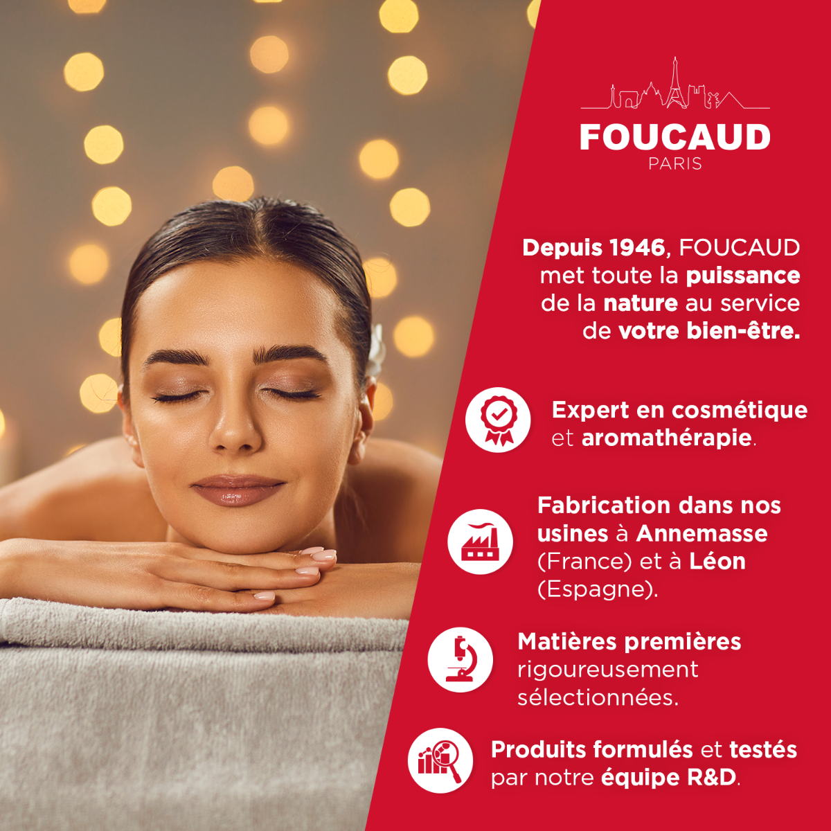 Huile de massage foucaud expertise