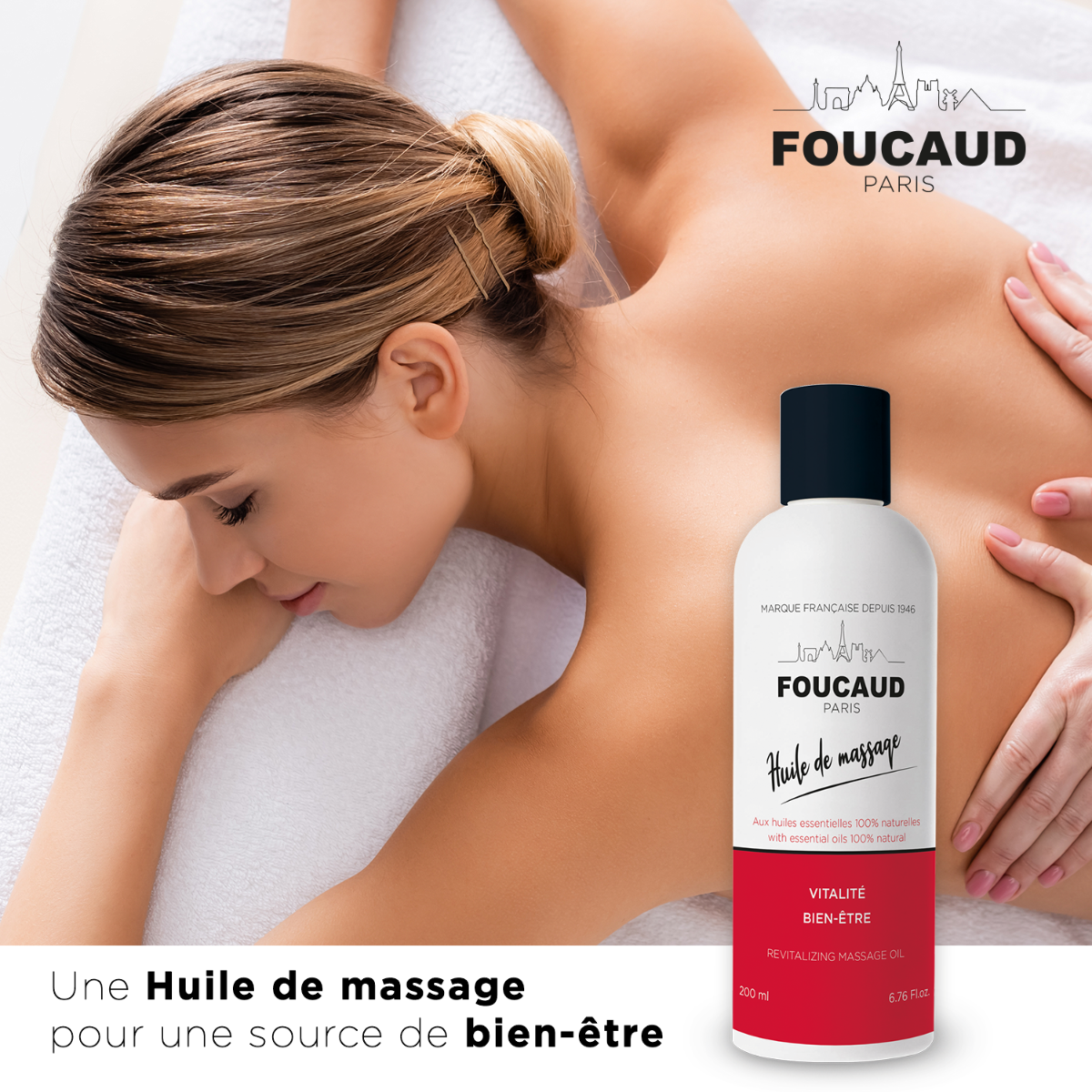 Huile de massage foucaud
