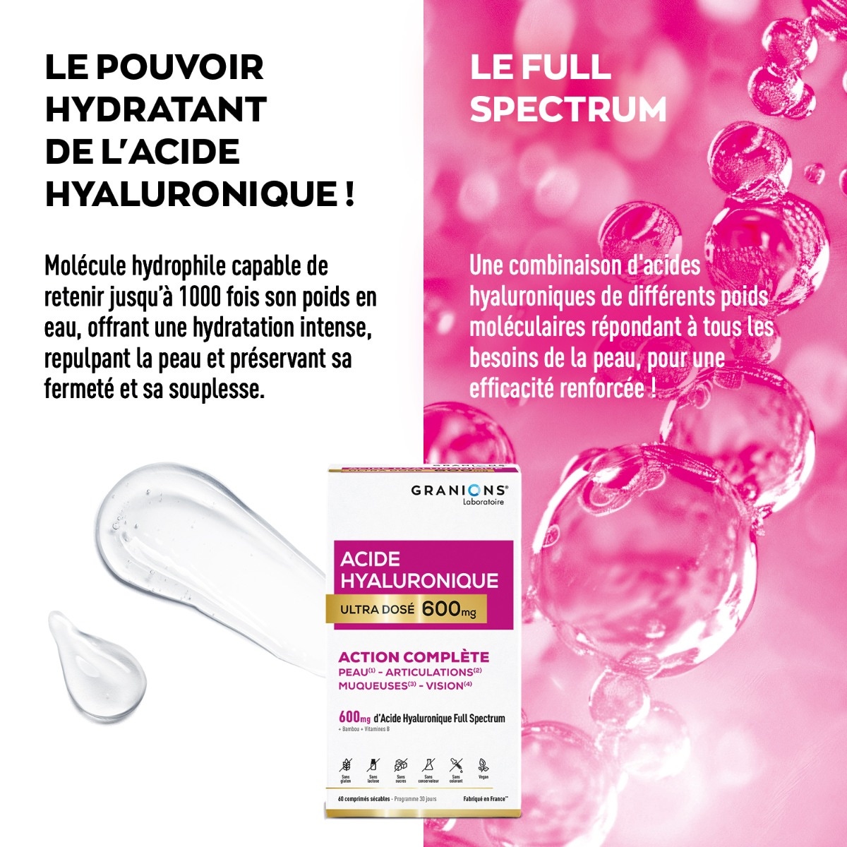 Acide Hyaluronique 600 mg