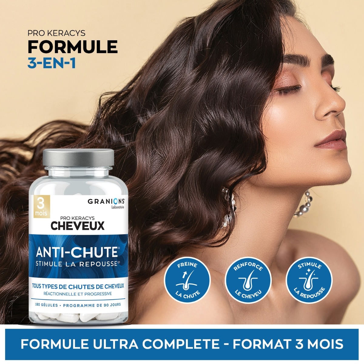 Chute de Cheveux Format 3 mois