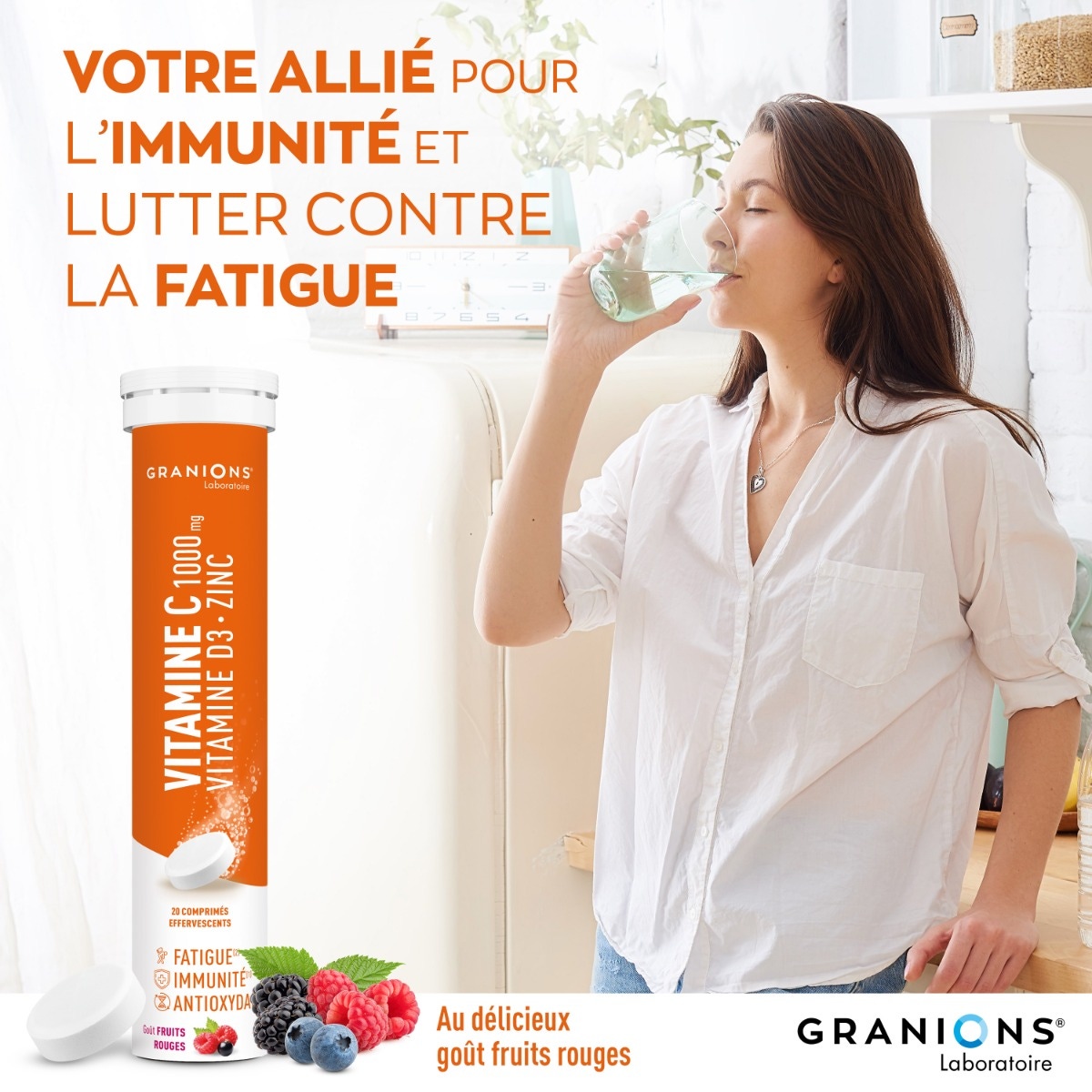 Granions - Vitamine C - D3 - Zinc