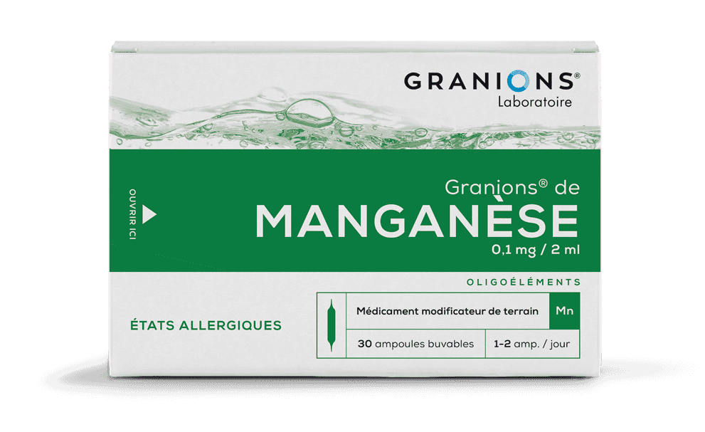 Graniones de manganeso