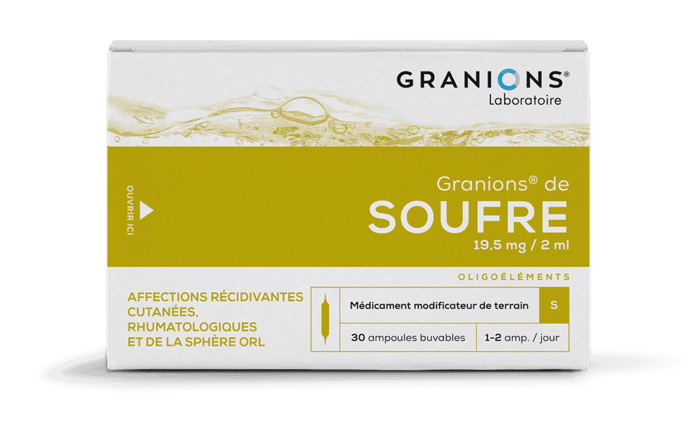Graniones de azufre