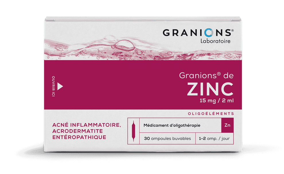 Graniones de zinc