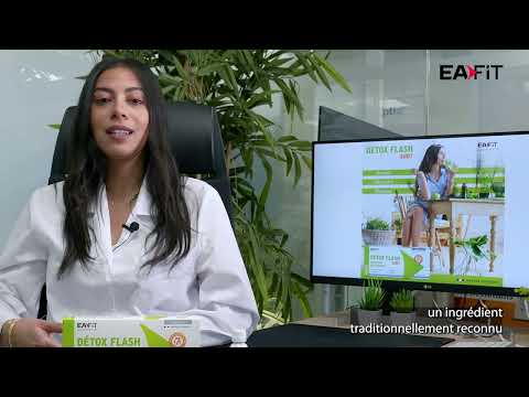 EAFIT DETOX FLASH : Votre détoxifiant nomade à effet flash !