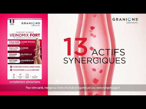GRANIONS VEINOMIX FORT - Retrouvez des jambes légères au quotidien