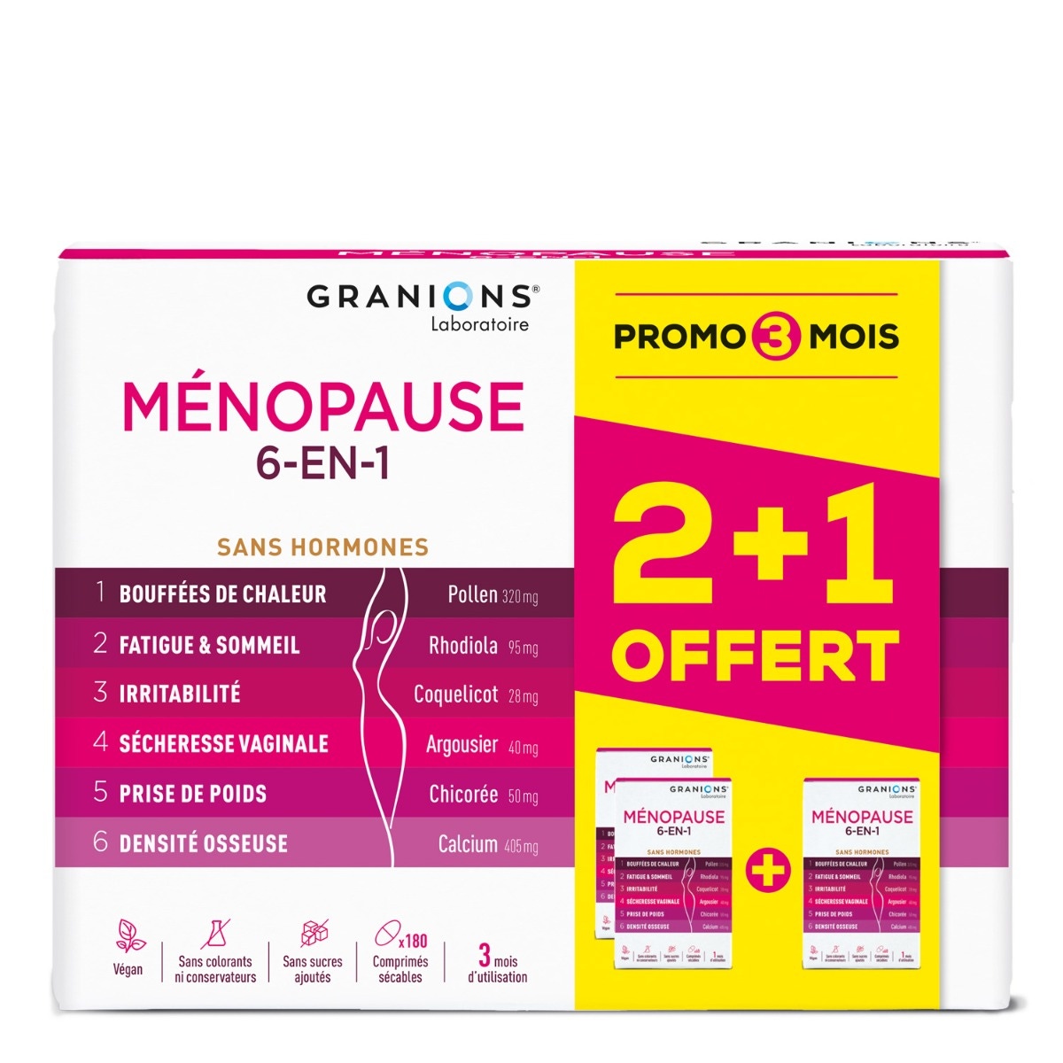 MENOPAUSE 6-EN-1 - 2+1 OFFERT