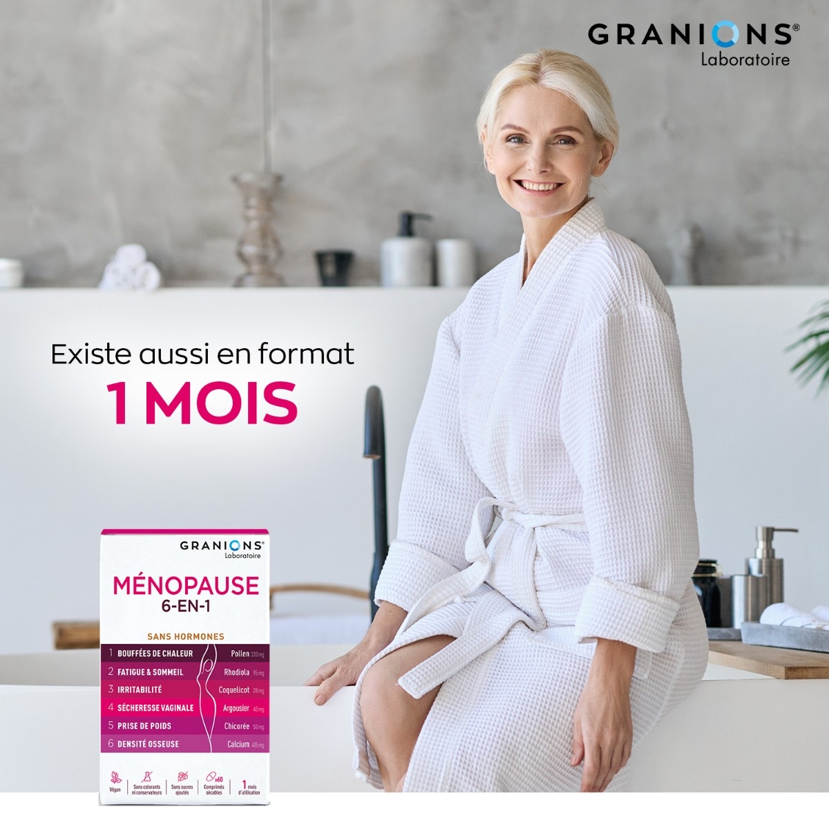 Ménopause 6-en-1 | 3 mois