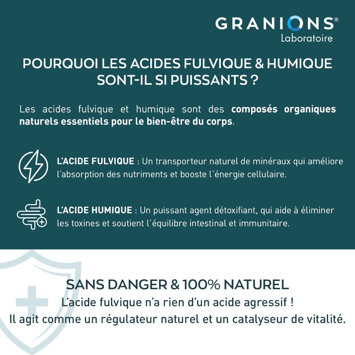 GRANIONS - Shilajit résine pure 500mg