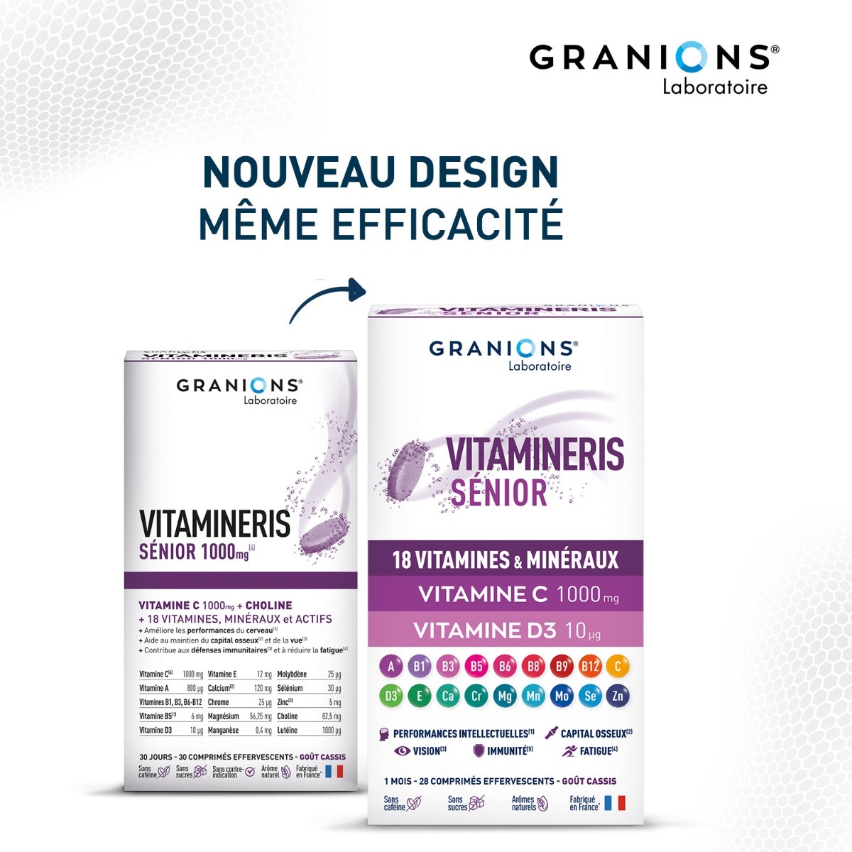Vitamineris Senior 1000mg - 30 comprimidos 